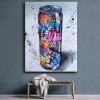 Gallery Wall Graffiti Art Drink Bottle Wall Art Posters Wall Canvas Pictures